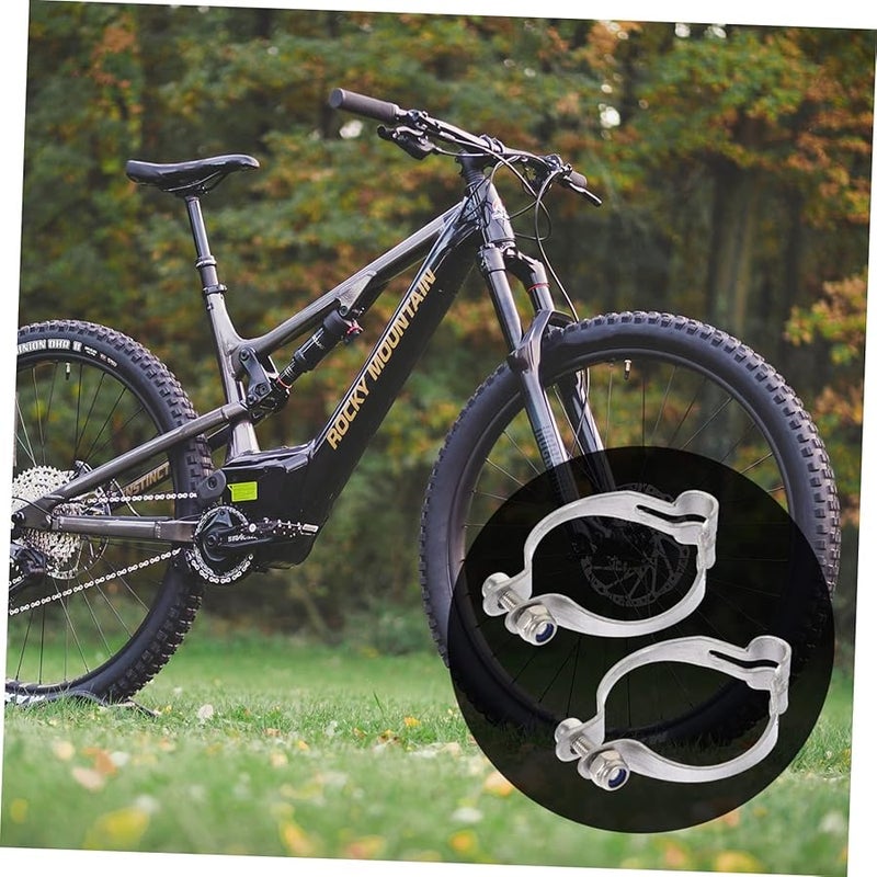 Balacoo Steel Bike Cable Clips 4.7X3.4X1CM Easy Installation Fixing Clips - Image 4